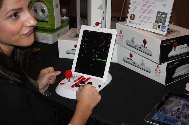 Atari iPad controller at CES 2012