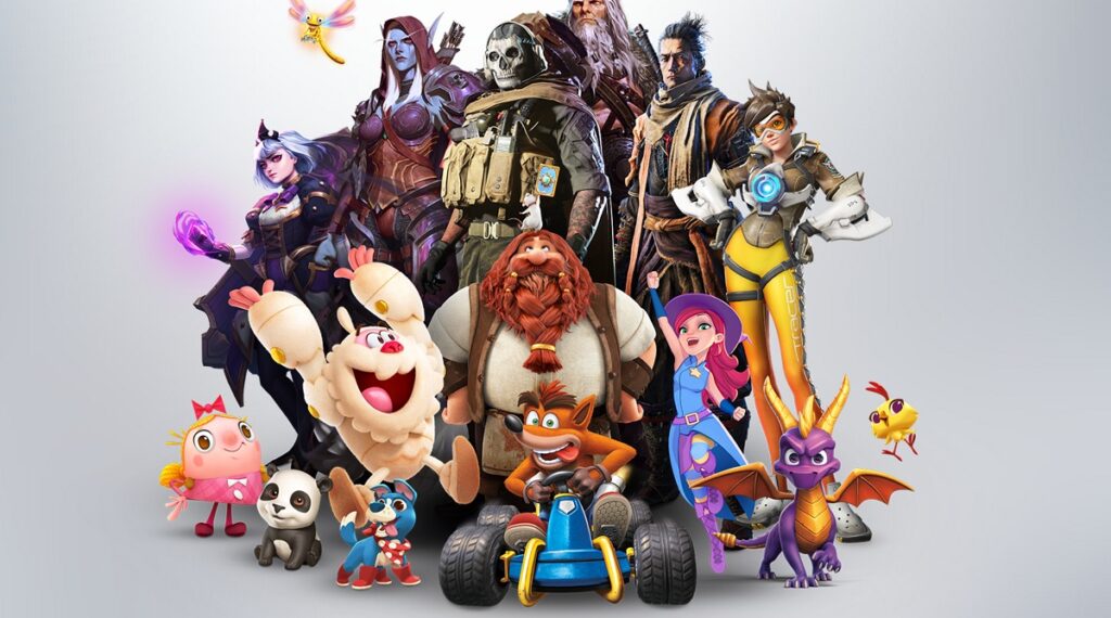 Activision Blizzard's brands.