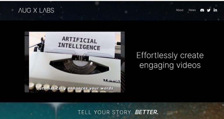 AugX uses AI to make videos better.