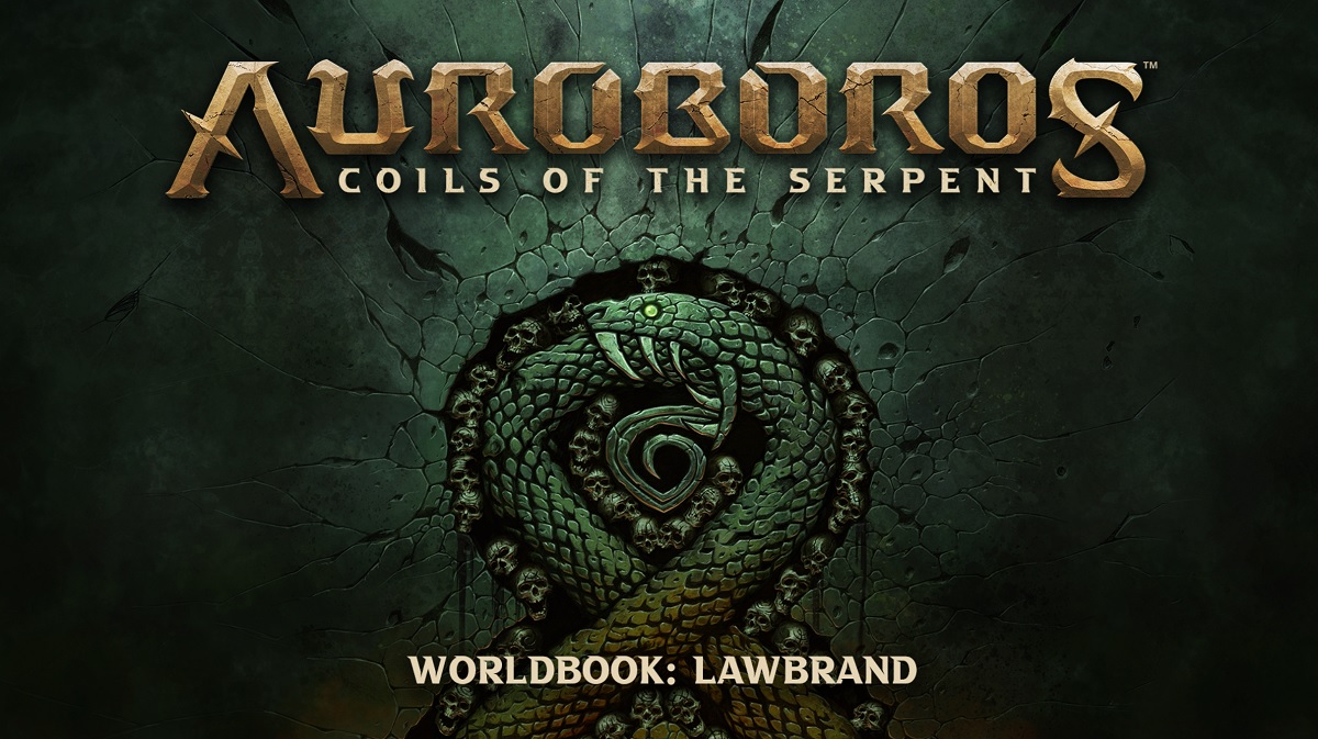 Auroboros: Coils of the Serpent is the first tabletop game series from Warchief Gaming.