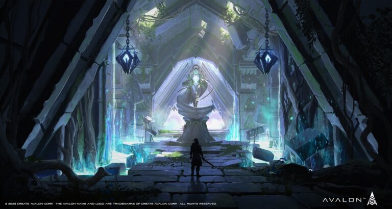 Concept art for Avalon's Aperion.