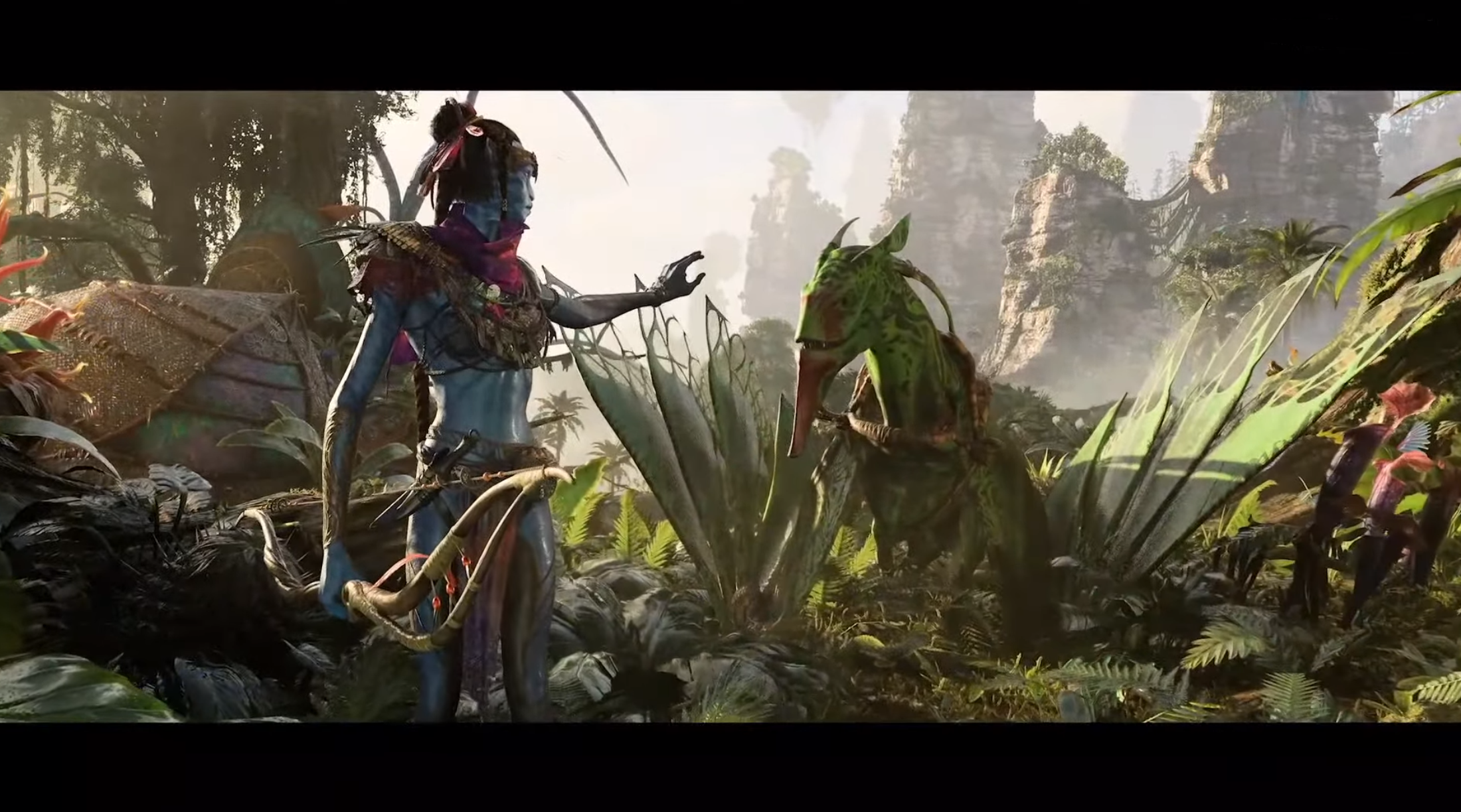 Fighting nature in Avatar: Frontiers of Pandora.
