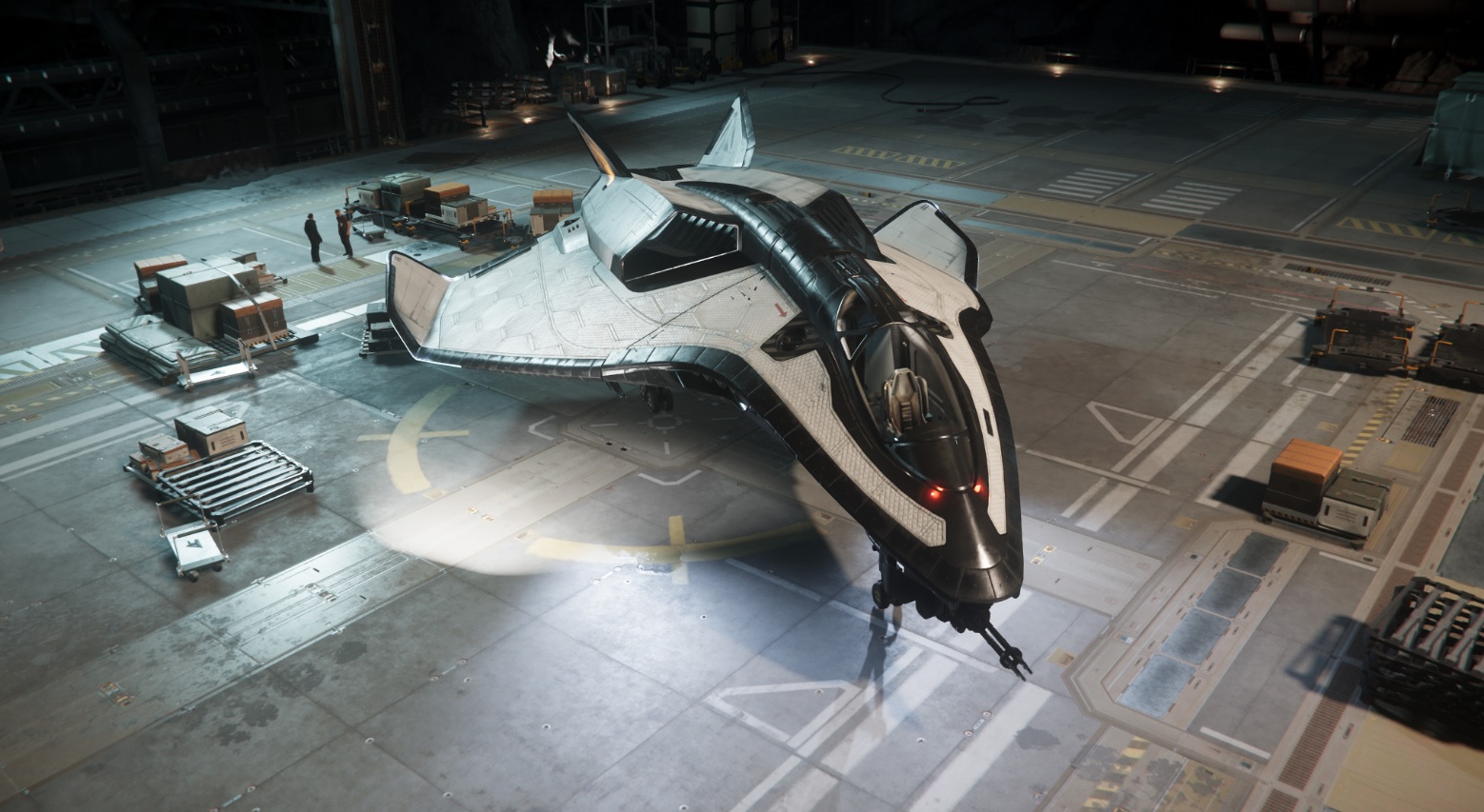Avenger Titan ship in Star Citizen.