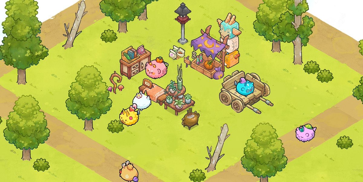 Axie Infinity is a blockchain game.