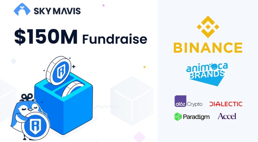 Sky Mavis raises $150M in wake of Axie Infinity hacker attack