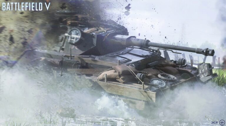 Tanks will cause swaths of destruction in Battlefield V.