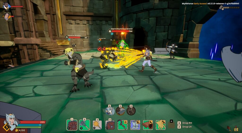Beamdog's MythForce is a love letter to 1980s cartoons.