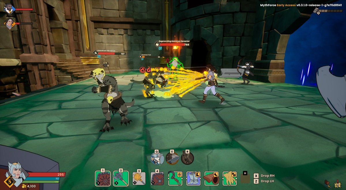 Beamdog's MythForce is a love letter to 1980s cartoons.