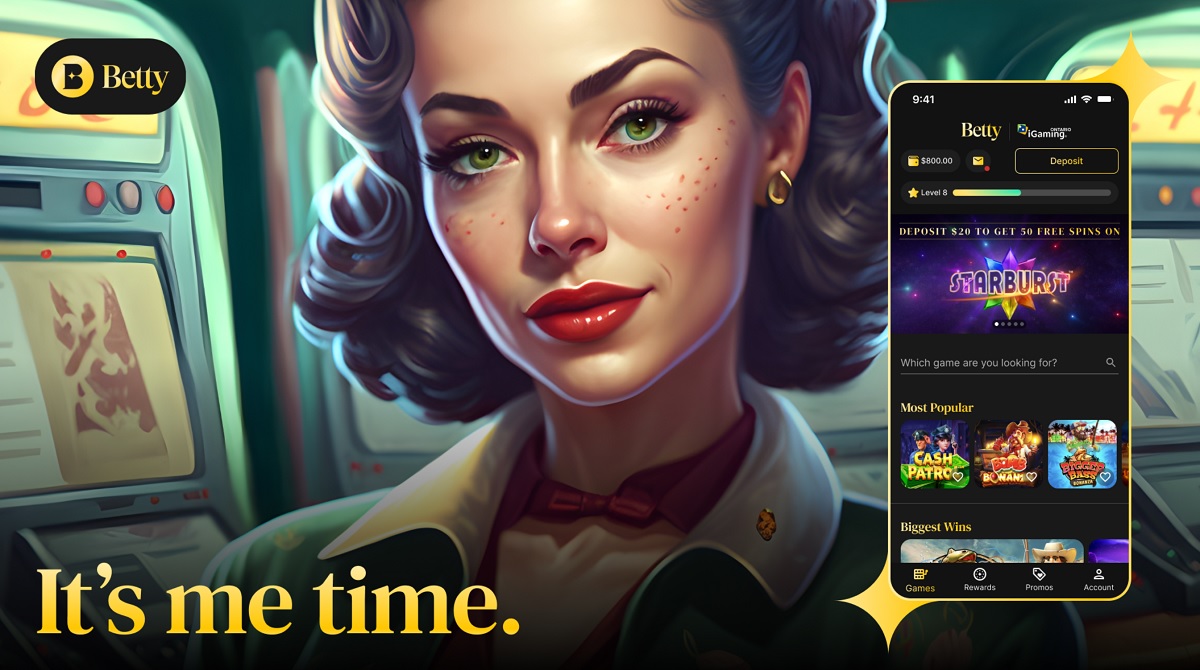 Betty is a new real-money online gambling company.