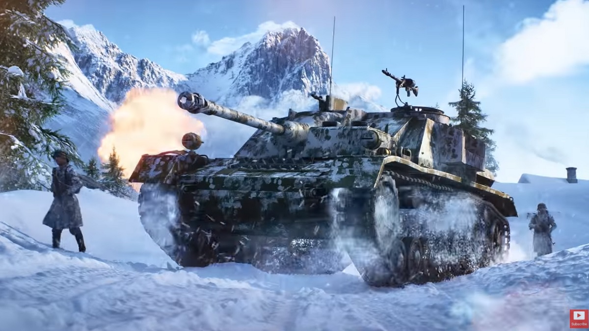 A new tank in Battlefield V