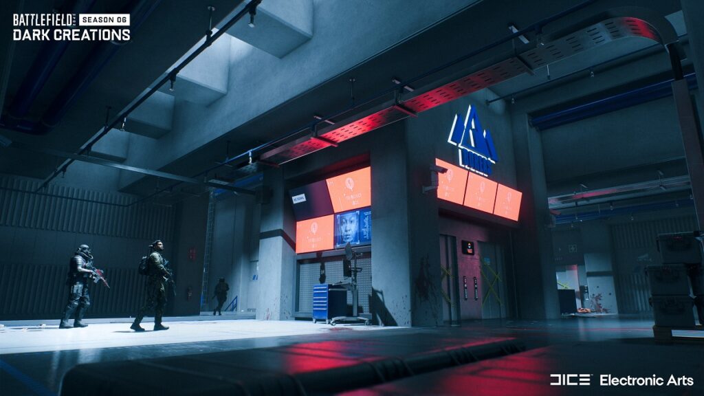 Cool lighting in Dark Creations.