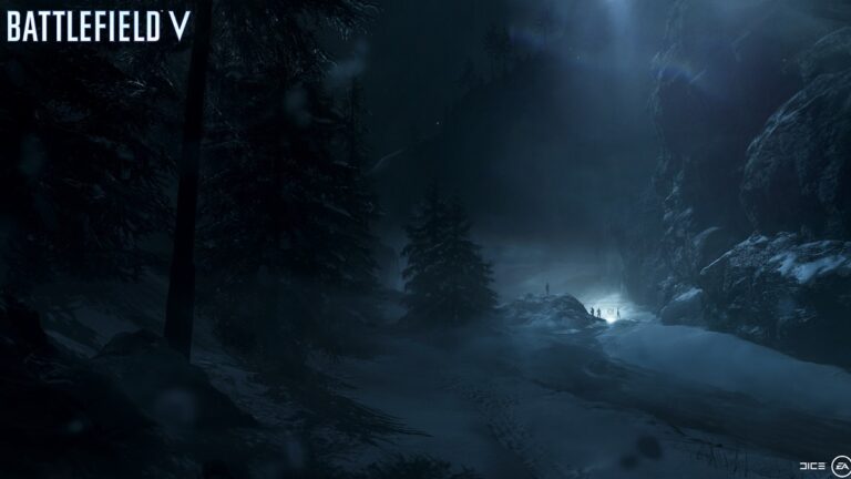 The cold will kill you as surely as the Germans in Nordlys, one of the War Stories in Battlefield V's single-player vignettes.