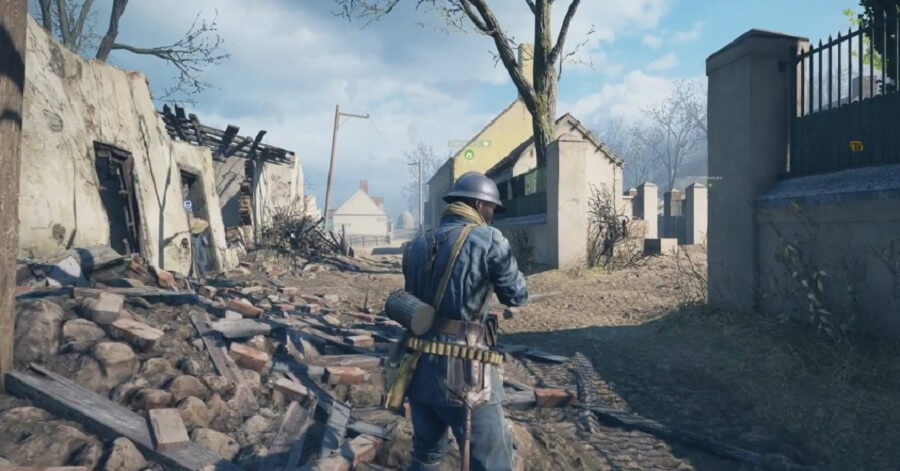 The French army fights on its own soil in They Shall Not Pass. 