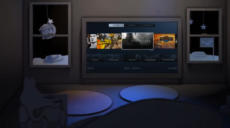 Steam's Big Picture mode