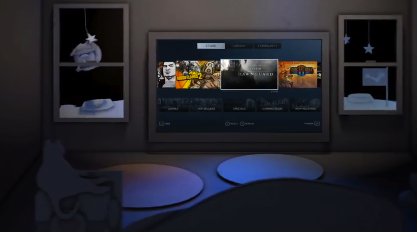 Steam's Big Picture mode