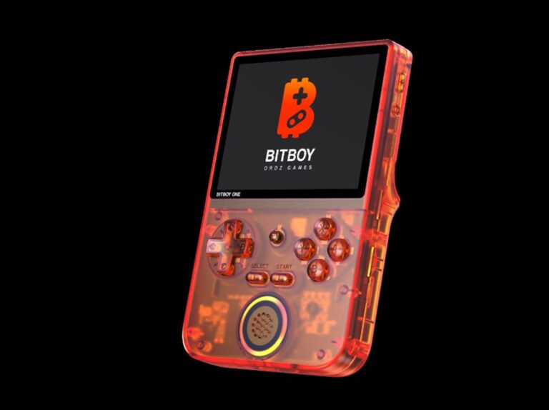 Ordz Games says it's making the BitBoy handheld gaming device.