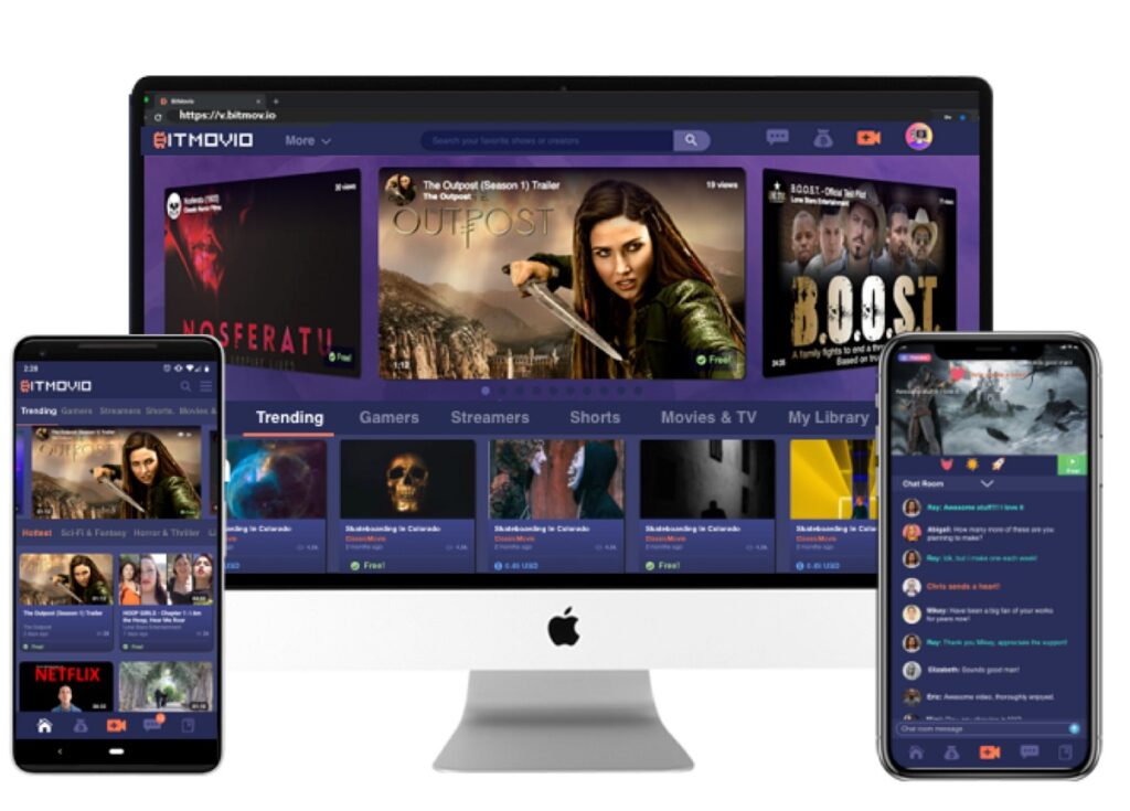 BitMovio offers gamified rewards for viewing streaming videos