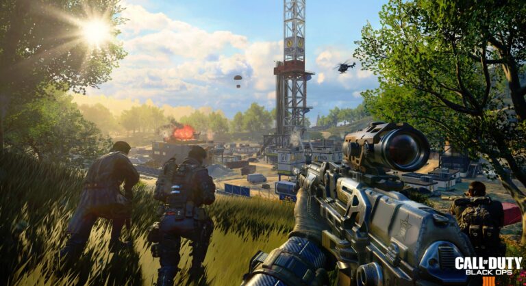 Call of Duty: Black Ops 4's Blackout mode.