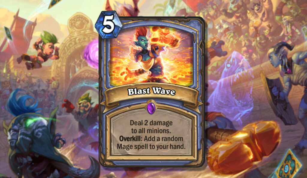 Hearthstone: Rastakhan’s Rumble card reveal — Blast Wave