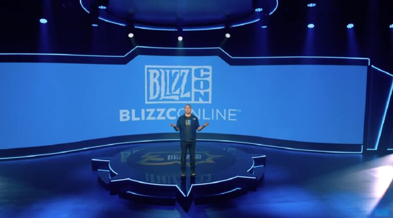 J. Allen Brack opens BlizzCon Online.