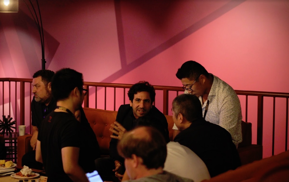A blockchain conspiracy hatches at GamesBeat Summit 2019.