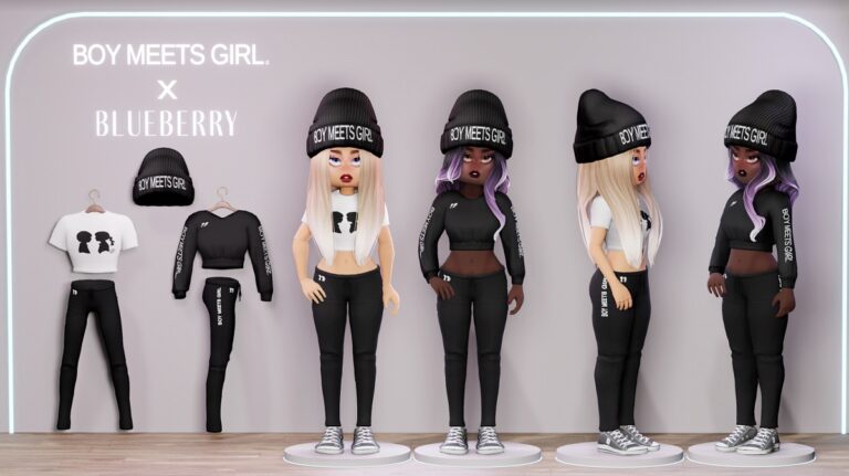 Boy Meets Girl has teamed up with House of Blueberry for collectibles on Roblox.