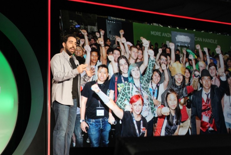 Brandon Beck of Riot Games at the Dice Summit in 2015.