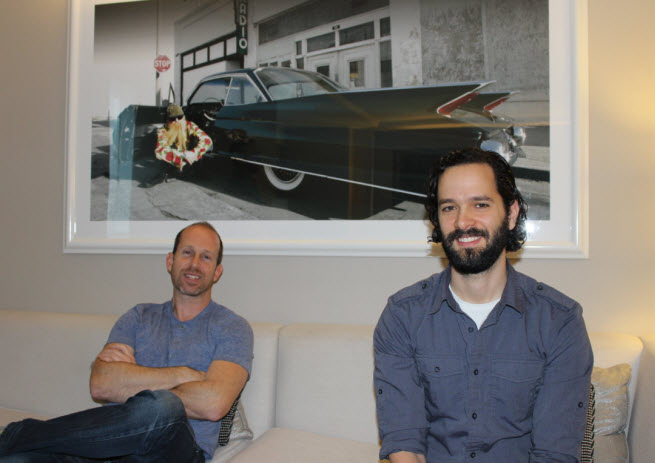 Straley and Druckmann Straley and Druckmann of Naughty Dog