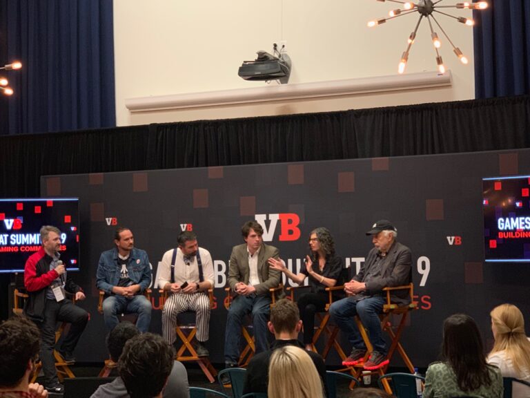 Bushnell family panel: (left to right) Jason Robar, Tyler Bushnell, Brent Bushnell, Wyatt Bushnell, Alissa Bushnell, and Nolan Bushnell.