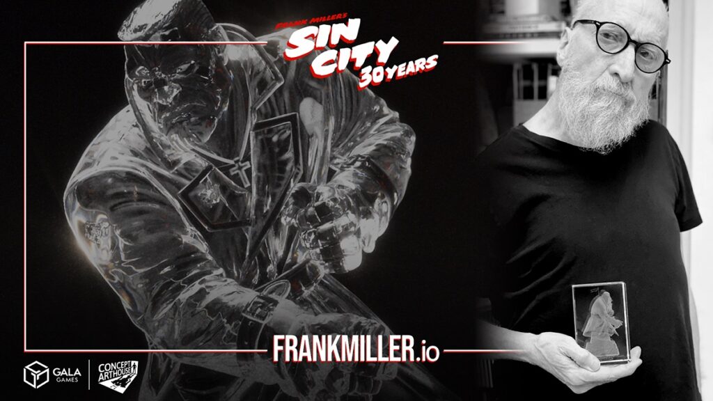 Concept Art House helped Frank Miller with his NFT art.