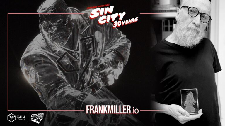 Concept Art House helped Frank Miller with his NFT art.