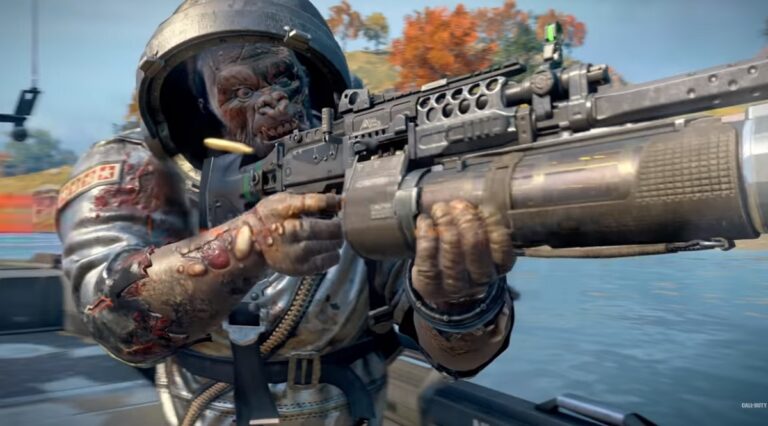 Cosmic Silverback is a new character in Call of Duty: Black Ops 4.