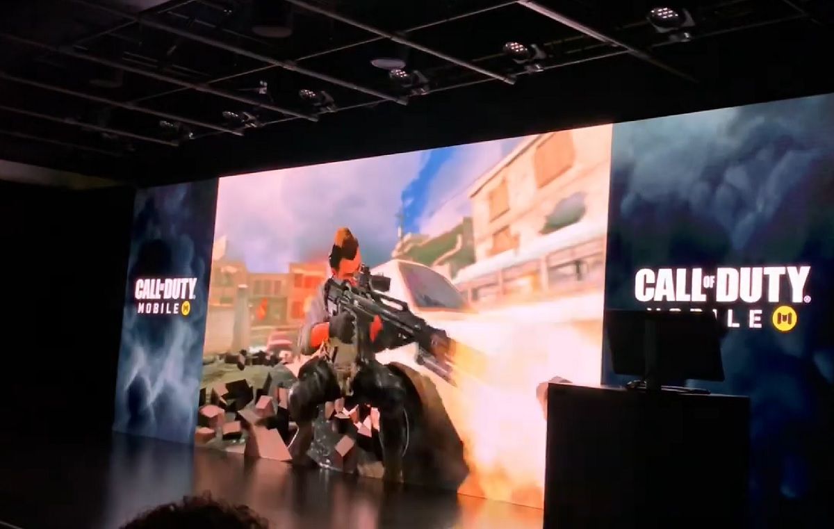 Activision shows Call of Duty Mobile.