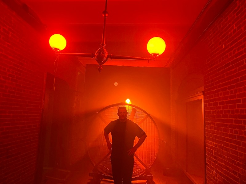 Glen Schofield at a preview event for The Callisto Protocol in San Francisco.