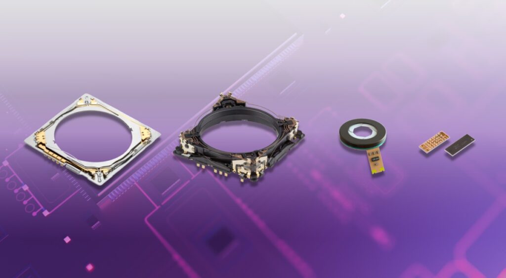 SMA Actuators and Controller ICs from Cambridge Mechatronics.