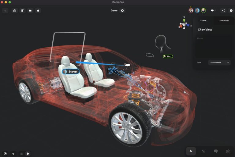 Campfire lets you collaborate in a holographic way.