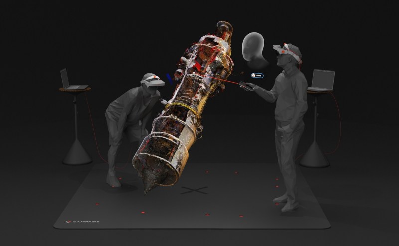 You can collaborate with big designs in Campfire.