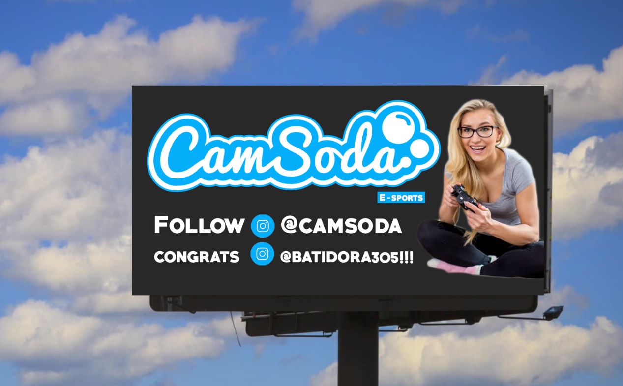 CamSoda will give up to $100,000 in sponsorship money to an esports athlete.