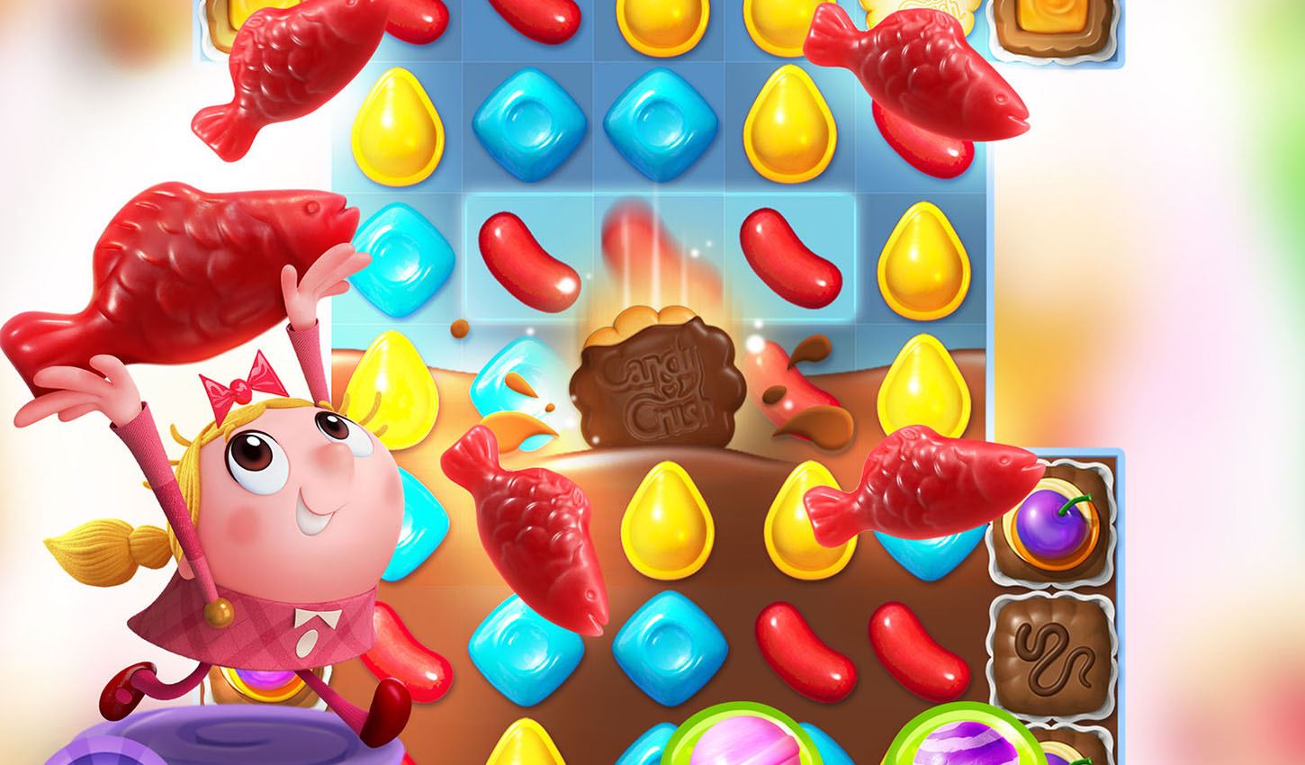 Candy Crush Friends Saga.