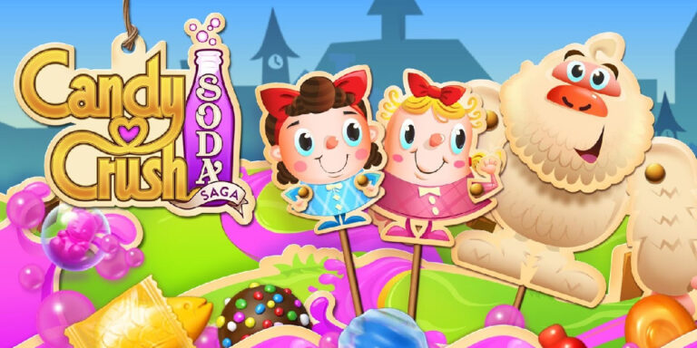 Candy Crush Soda Saga.