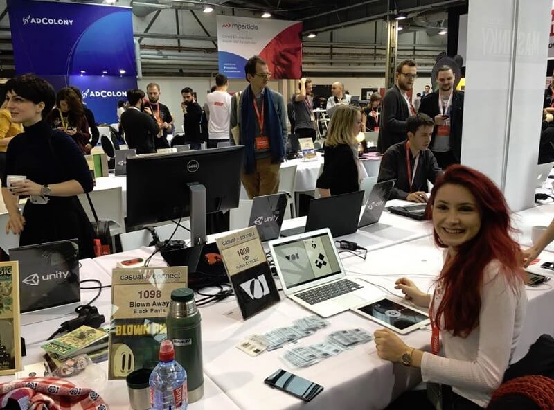 Kubra Sezer Ayyildiz of Gamebra.in at Casual Connect Europe.