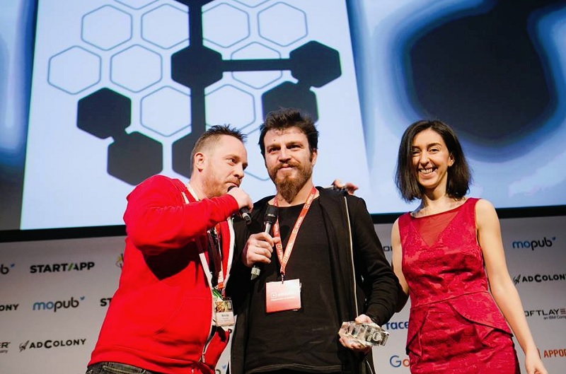 Yunus Ayyildiz of Gamebra.in at Casual Connect Europe.