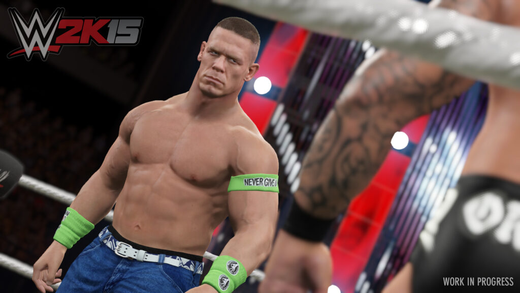We compare John Cena's WWE 2K15 model to generations past