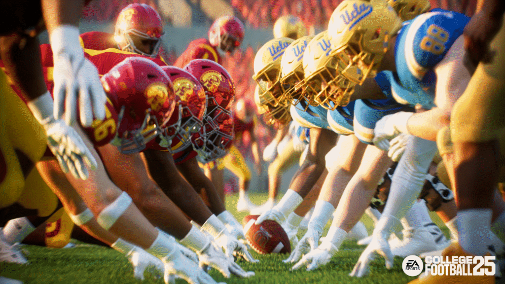 Experience the iconic atmosphere of NCAA football in EA Sports College Football 25 thanks to NIL changes