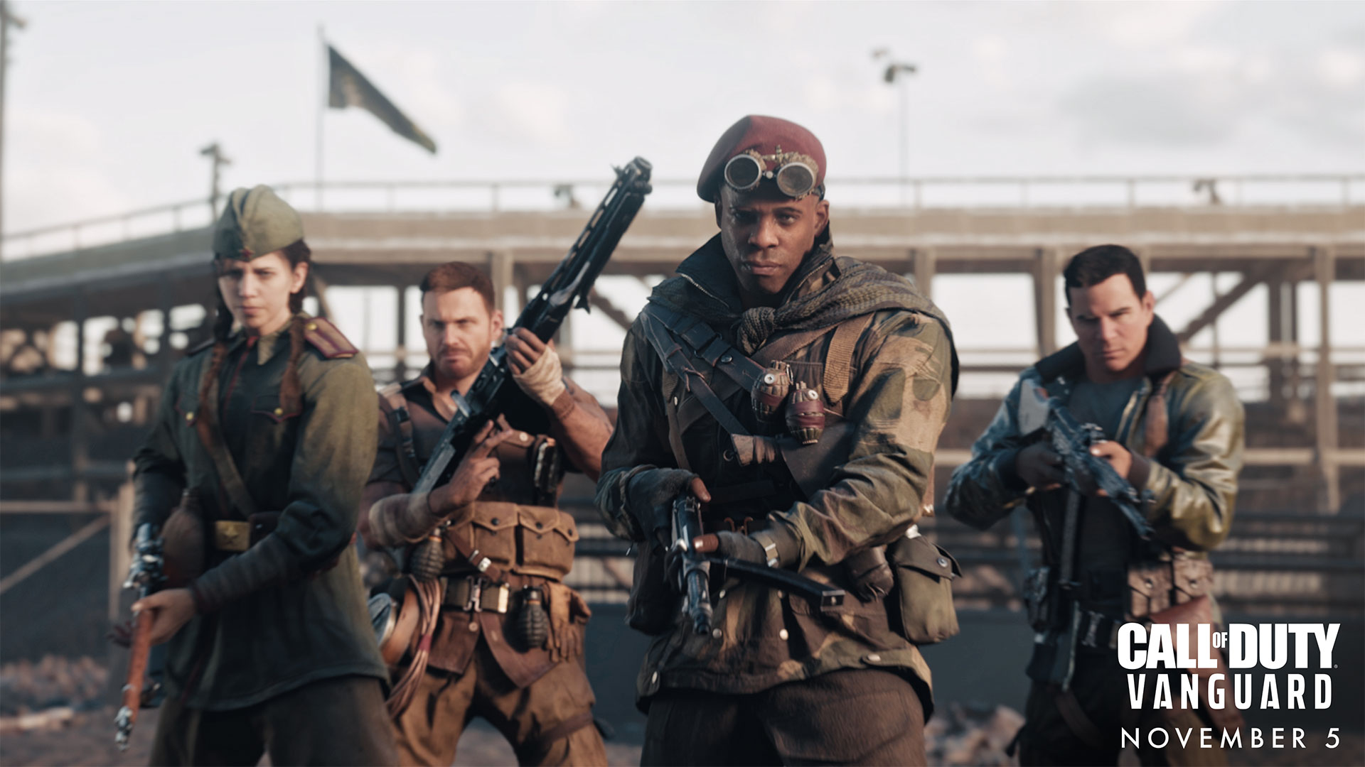 Champion Hill characters fight in tournaments in training maps.