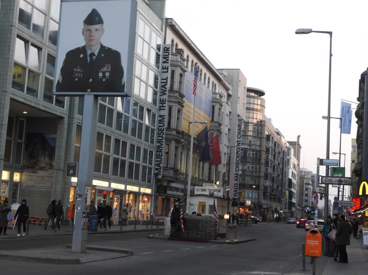 Checkpoint Charlie in Berlin