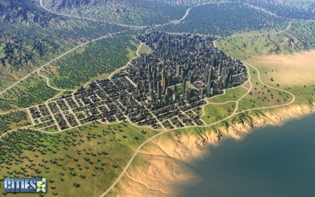 city simulation game