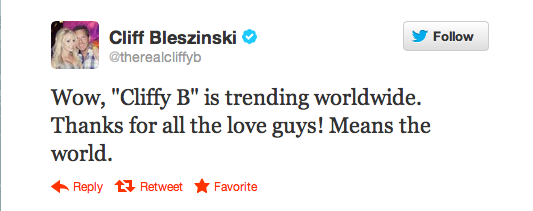Cliffy B Twitter