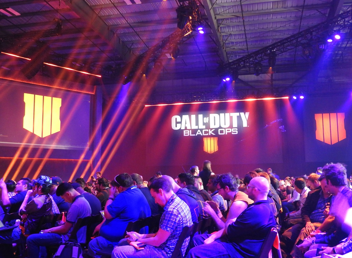 Black Ops 4 reveal.