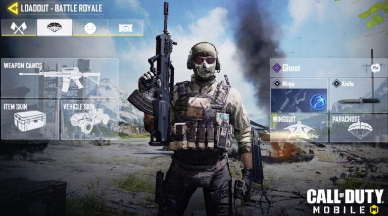 Call of Duty: Mobile -- Battle Royale mode lets you choose from six classes.